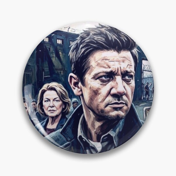 Item preview, Mayor of Kingstown Retro Crime Thriller Tribute Art TV Series Poster designed and sold by Art's Diner.