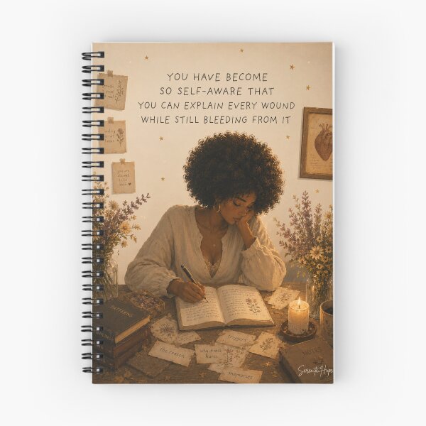 Item preview, Self Aware Enough to Explain Every Wound Healing Art Print designed and sold by TheEccentricVox.