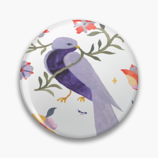 Item preview, Whimsical Folk Art Swallow Bird Illustration designed and sold by fnsdjfnsidjdns.