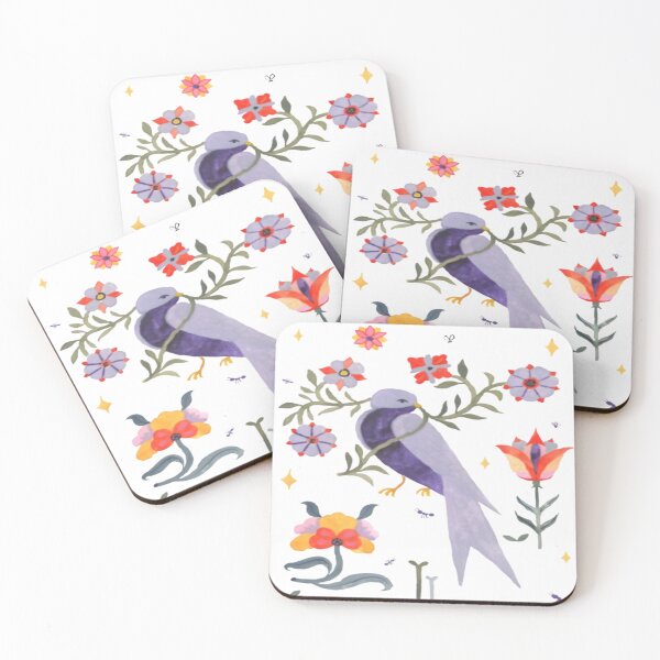 Item preview, Whimsical Folk Art Swallow Bird Illustration designed and sold by fnsdjfnsidjdns.