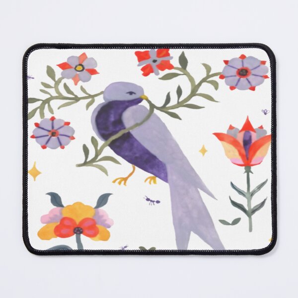 Item preview, Whimsical Folk Art Swallow Bird Illustration designed and sold by fnsdjfnsidjdns.