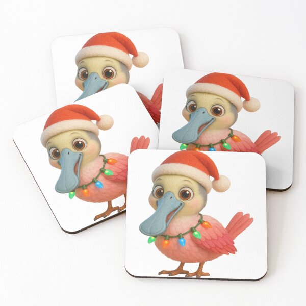 Item preview, Christmas Roseate Spoonbill designed and sold by Sillytoe.