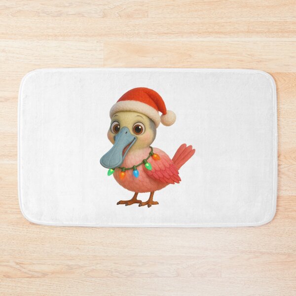 Item preview, Christmas Roseate Spoonbill designed and sold by Sillytoe.