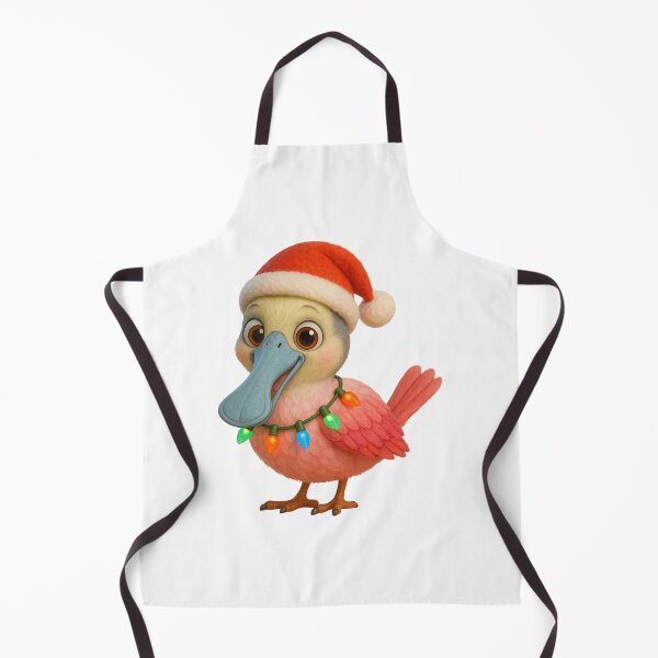 Item preview, Christmas Roseate Spoonbill designed and sold by Sillytoe.