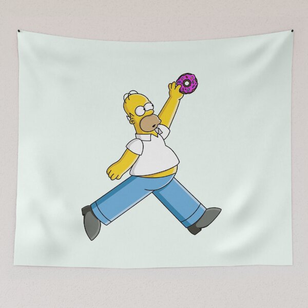 Item preview, Air Simpson - Homer Simpson as Michael Jordan Jumpman designed and sold by ZERO-MIND.