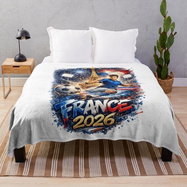 Item preview, France Football 2026 Street Art Graphic – French Soccer Fan Merch ver 1 designed and sold by CosmicNook1.
