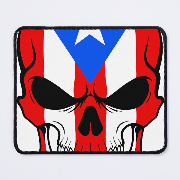 Item preview, Puerto Rico Skull Flag designed and sold by JeffBartels.