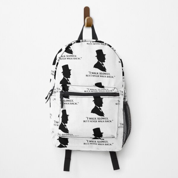 Item preview, Abraham Lincoln Silhouette – “I WALK SLOWLY, BUT I NEVER WALK BACK” designed and sold by Donsean22.
