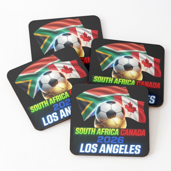 Item preview, South Africa vs Canada 2026 World Cup Glowing Soccer Ball Poster designed and sold by Nexus Space.