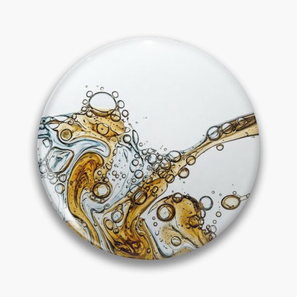 Item preview, Water and Oil Abstract Art Splash Design designed and sold by Cern Design.