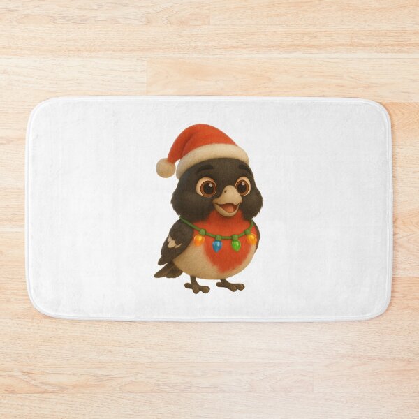 Item preview, Christmas Rose-Breasted Grosbeak designed and sold by Sillytoe.