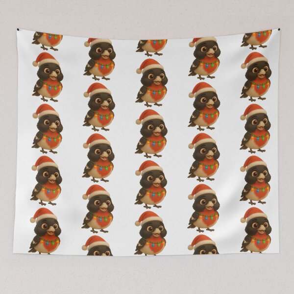 Item preview, Christmas Rose-Breasted Grosbeak designed and sold by Sillytoe.