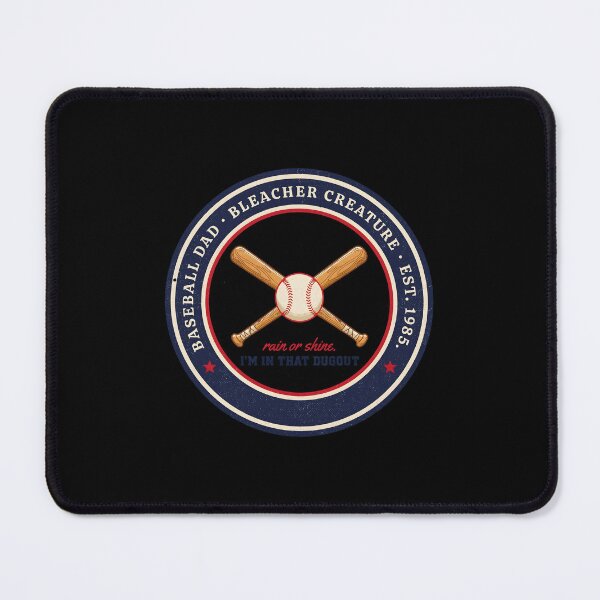 Item preview, Vintage Baseball Dad Bleacher Creature Dugout Badge designed and sold by Enea Kelo.