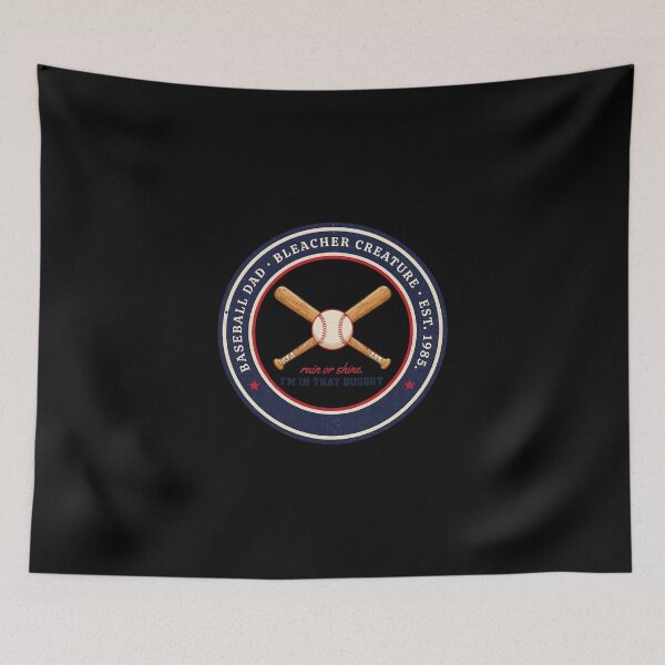 Item preview, Vintage Baseball Dad Bleacher Creature Dugout Badge designed and sold by Enea Kelo.