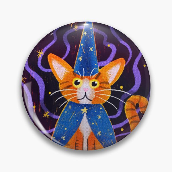 Item preview, Magic Wizard Cheese Cat designed and sold by trishh makes.