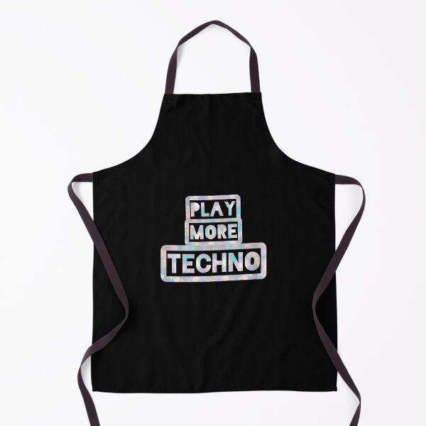 Item preview, Play More Techno Holographic EDM Festival Trinket designed and sold by FestDrip.