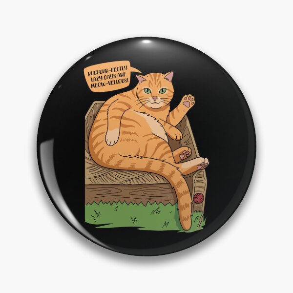 Item preview, Purrr-fectly Lazy Days Are Meow-vellous designed and sold by SketchyBento.