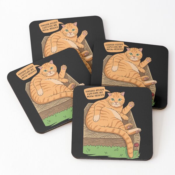 Item preview, Purrr-fectly Lazy Days Are Meow-vellous designed and sold by SketchyBento.