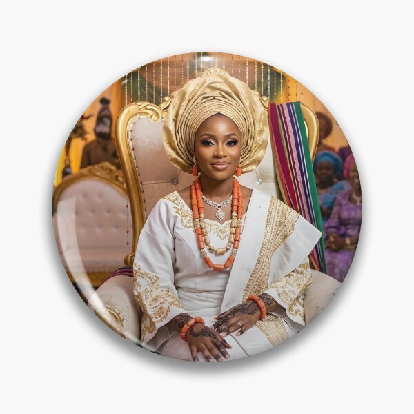 Item preview, Traditional Nigerian Bride Wedding Culture designed and sold by SavannaCanvas.
