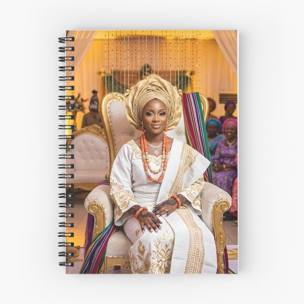 Item preview, Traditional Nigerian Bride Wedding Culture designed and sold by SavannaCanvas.