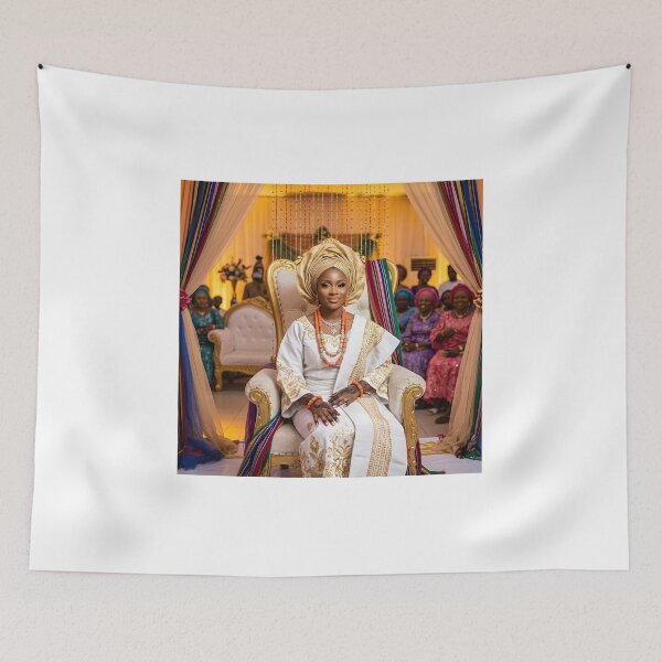 Item preview, Traditional Nigerian Bride Wedding Culture designed and sold by SavannaCanvas.