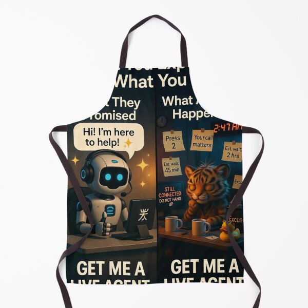 Item preview, What You Expected vs What You Got - Customer Support designed and sold by NeoTigLuna.