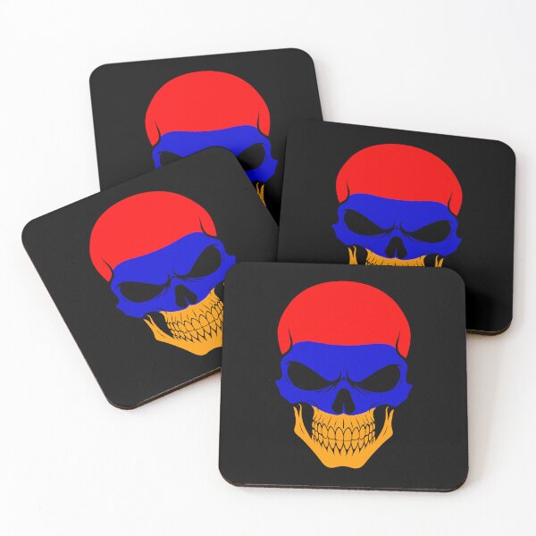 Item preview, Armenia Skull Flag designed and sold by JeffBartels.