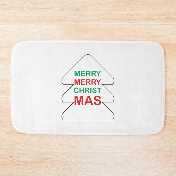 Item preview, Merry Christmas Cookie Cutter Tree Merry 2x Sticker  designed and sold by Rolographics1.