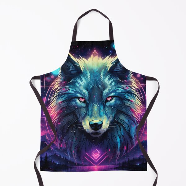 Item preview, Cosmic Spirit Wolf designed and sold by Fei Long Design Hub.
