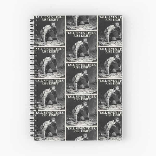 Item preview, Fall Seven Times Rise Eight – Motivational Boxing Quote Design designed and sold by Donsean22.