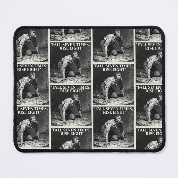 Item preview, Fall Seven Times Rise Eight – Motivational Boxing Quote Design designed and sold by Donsean22.