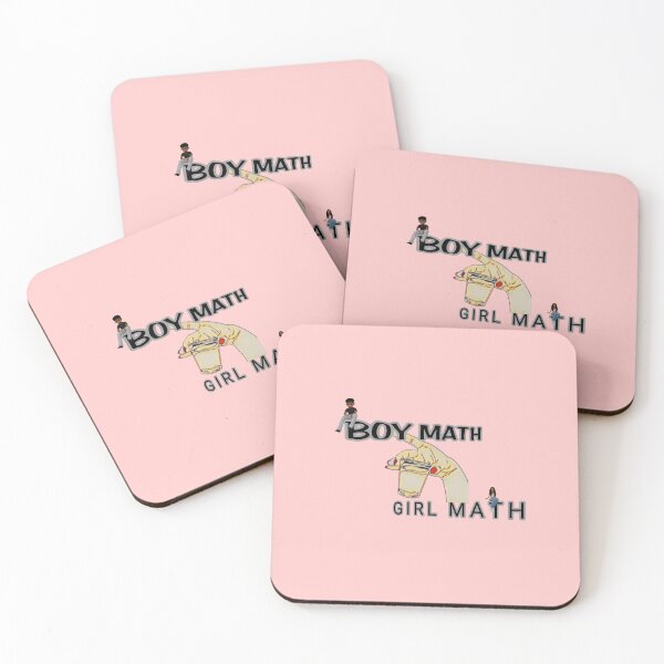 Item preview, Funny Boy Math Girl Math Aesthetic Pop Culture Meme Design designed and sold by Dream Weave Studio.