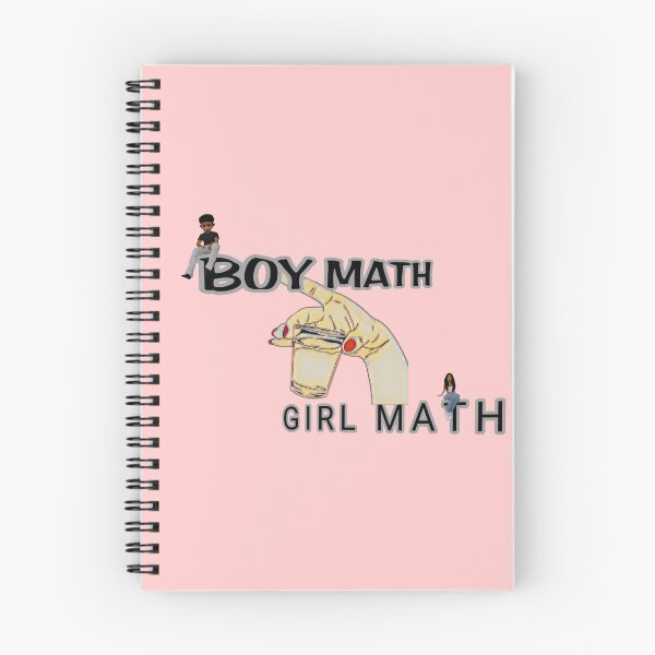 Item preview, Funny Boy Math Girl Math Aesthetic Pop Culture Meme Design designed and sold by Dream Weave Studio.