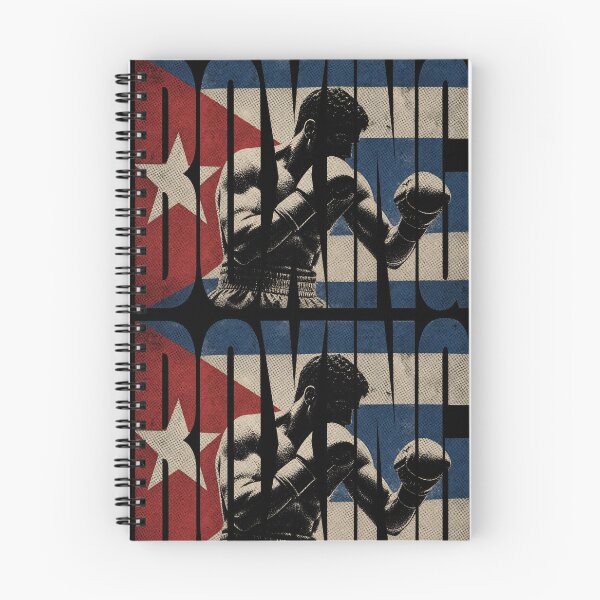 Item preview, BOXING Cuba Flag Vintage Halftone Design designed and sold by Jandedan.