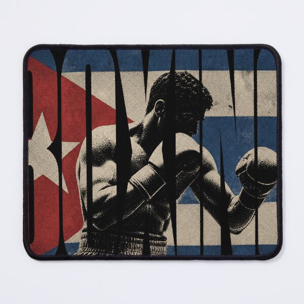 Item preview, BOXING Cuba Flag Vintage Halftone Design designed and sold by Jandedan.