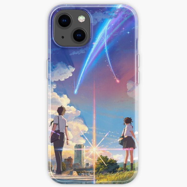 kimi no na wa // your name anime movie poster BEST RES iPhone Soft Case