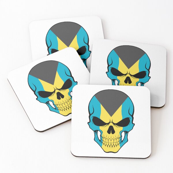 Item preview, Bahamas Skull Flag designed and sold by JeffBartels.