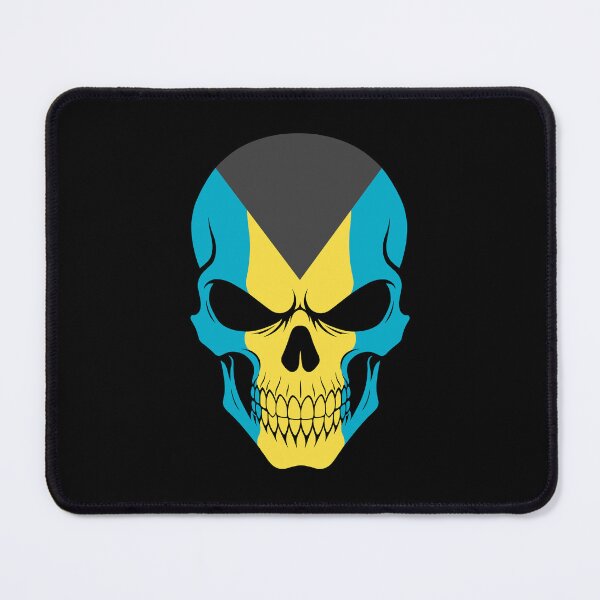 Item preview, Bahamas Skull Flag designed and sold by JeffBartels.