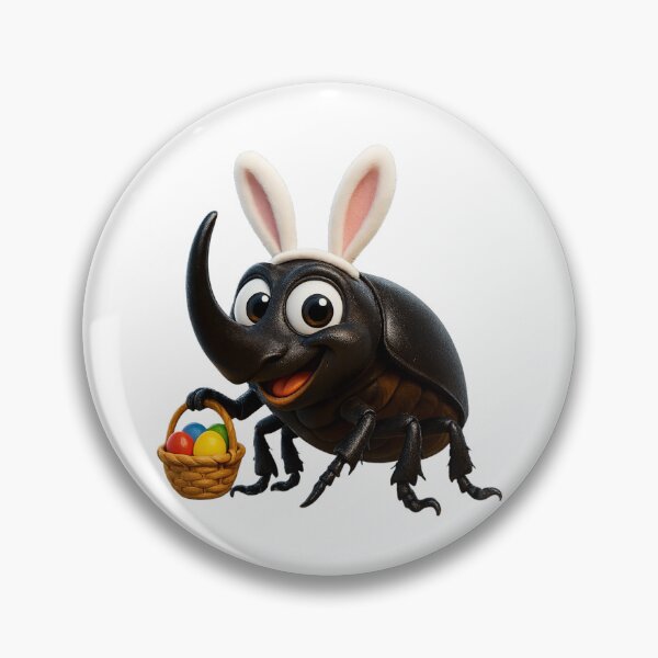 Item preview, Easter Rhino Beetle designed and sold by Sillytoe.