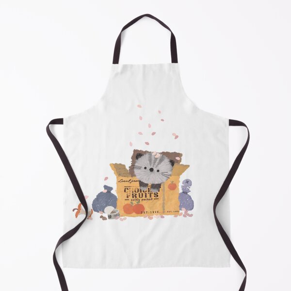 Item preview, Cute Fluffy Kitten Inside Fruit Box designed and sold by moonjar-art.