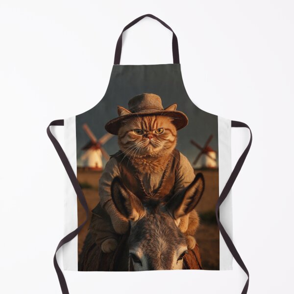 Item preview, Rustic Cat Rider at Sunset Windmills designed and sold by ITSimagination.