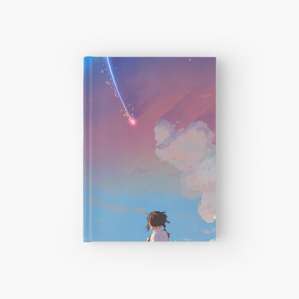 kimi no na wa // your name anime movie poster BEST RES Hardcover Journal