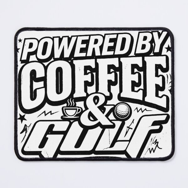 Item preview, Powered By Coffee & Golf designed and sold by ERVNR.