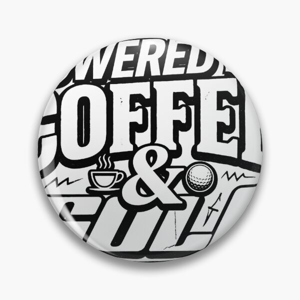 Item preview, Powered By Coffee & Golf designed and sold by ERVNR.