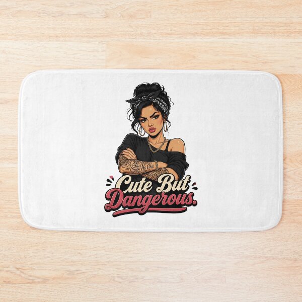 Item preview,  "Cute But Dangerous" Retro Boss Lady  designed and sold by MusesWhispers.