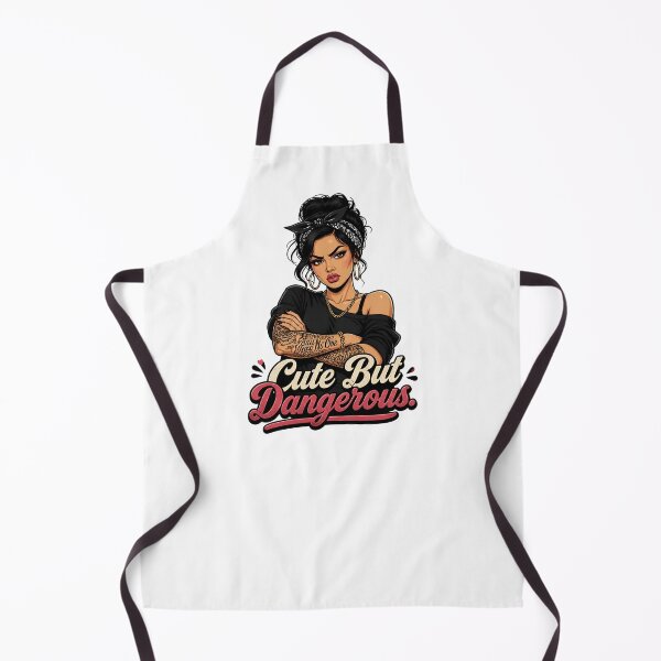 Item preview,  "Cute But Dangerous" Retro Boss Lady  designed and sold by MusesWhispers.