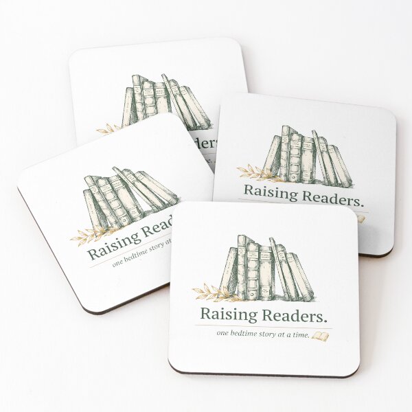Item preview, Retro Raising Readers Bedtime Story Book Pile Graphic designed and sold by Enea Kelo.