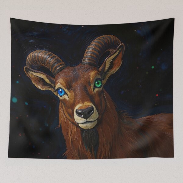 Item preview, Alchemical Vision — Mouflon with Heterochromia designed and sold by IsabellaBorduasArt.