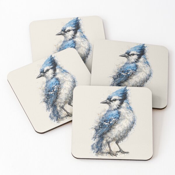 Artikelvorschau, Blue Jay Portrait entworfen und verkauft von StudioBloodmoon.