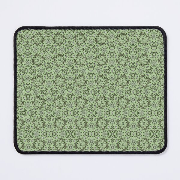 Item preview, Green floral vintage pattern designed and sold by HumeurMandarine.